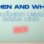 when and while